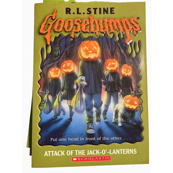 Goosebumps "Attack Of The Jack-O-Lanterns" By R.L. Stine - Picture 1 of 7